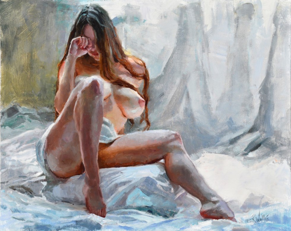 Nude painting Eric Valles