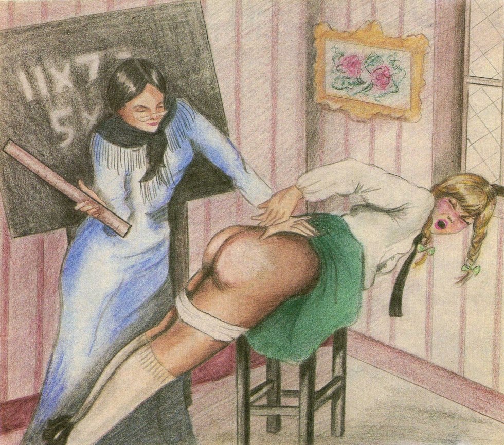 Punishment of girls flogging